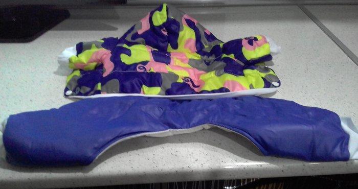 Продаю новый теплый комбинезон для йорка до 2,500 кг очень красивый