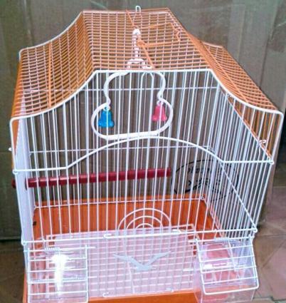 Teze iri qefes satilir. Su qabisi yem qabisi cubuqlari ve aksesuari us