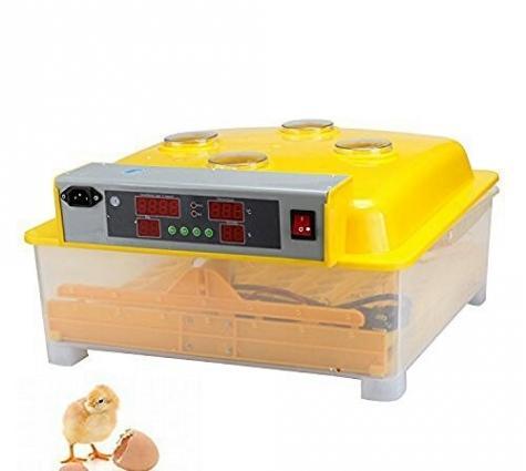 56 yumurtaliq tam avtomatik İnkubator (cücə çıxaran aparat ) tam yen