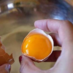 Mayali kend toyuqlarin yumurtasi