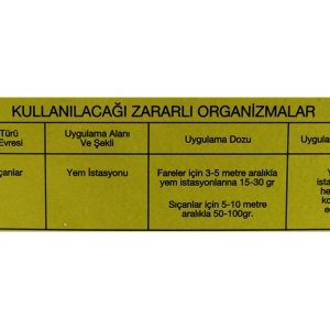 Hazır Fare Zehirli Yemi