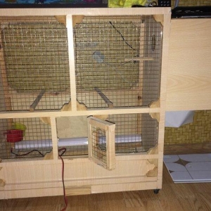 El isi olan cox az seliqeli istifade olunan  qefes satilir yuva yeri,i