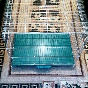 Teze iri qefes satilir. ON terefden ve Yan terefden Qapisi acilir. Olc